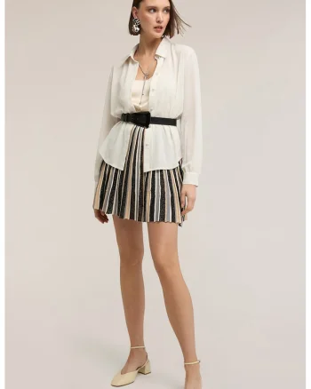 Camasa regular-fit cu model uni, Alb