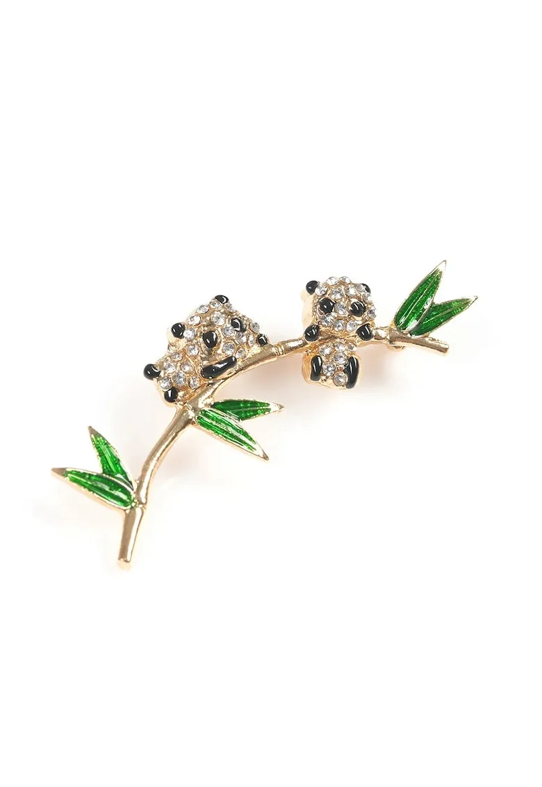 Brosa martisor ursuleti panda