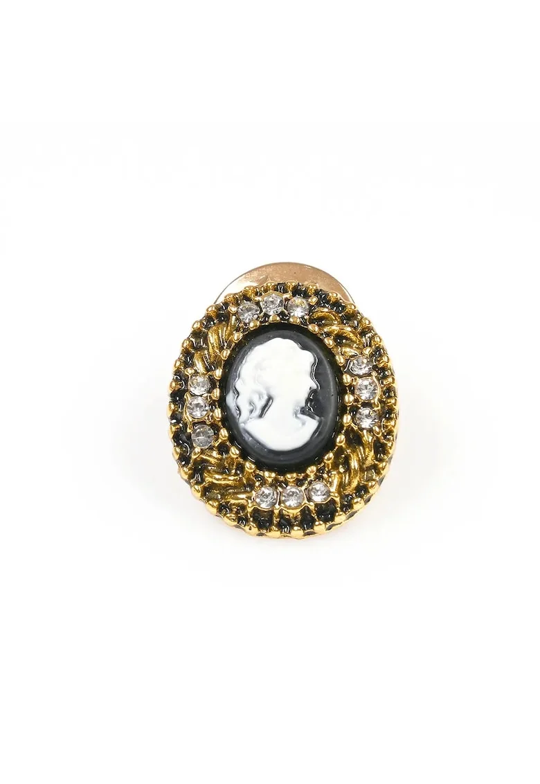 Brosa martisor vintage Dama cu Camelii