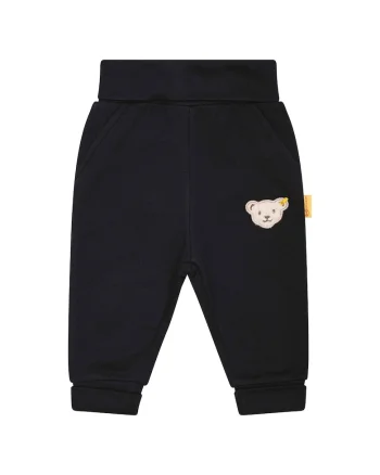 Pantaloni de trening din amestec de bumbac, Negru
