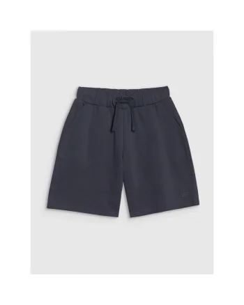 Pantaloni de trening pentru fete,  bleumarin, croiala oversize