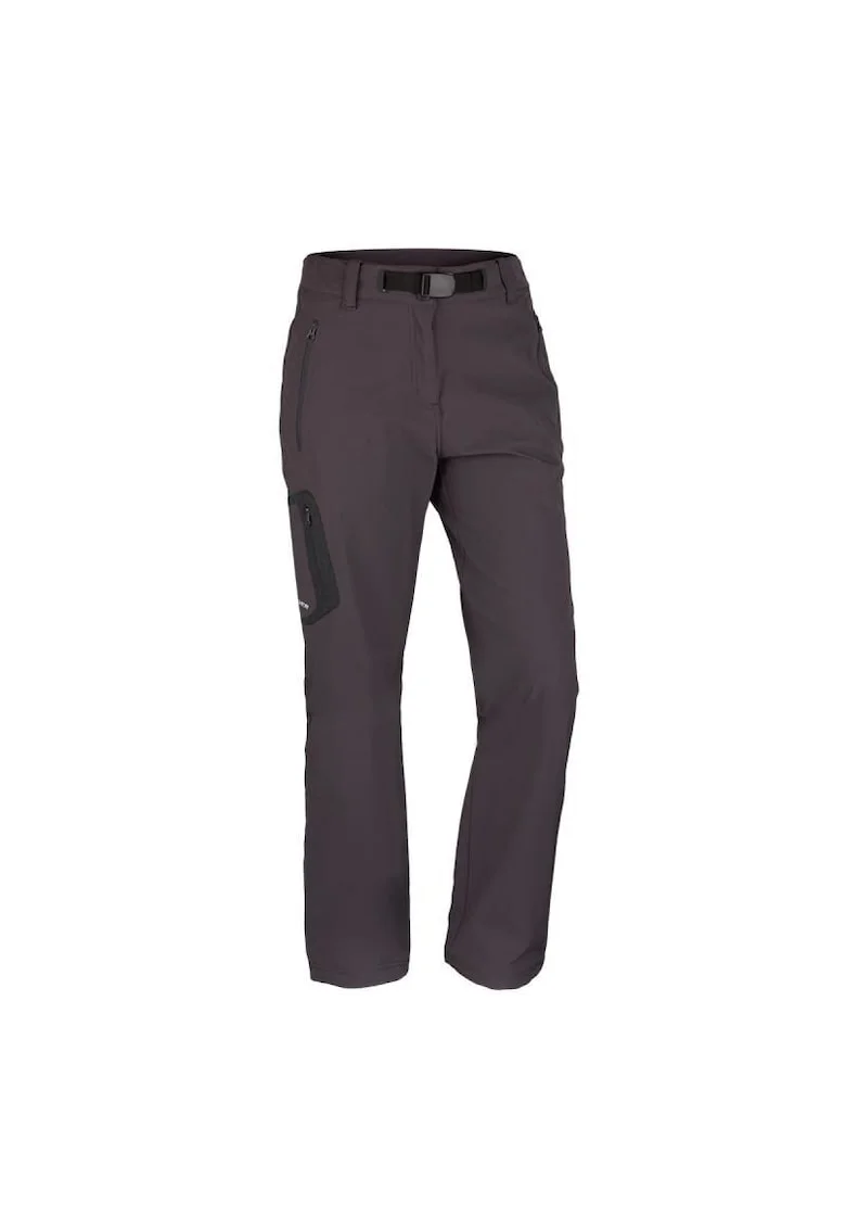 Pantaloni elastici de trekking extra lungi pentru femei Mattie, Gri