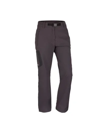Pantaloni elastici de trekking extra lungi pentru femei Mattie, Gri