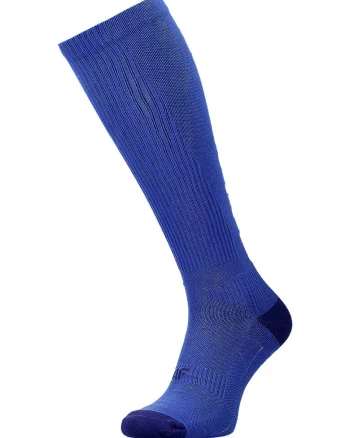 Sosete de Alergare Unisex  Albastru cobalt, Compresie, Uscare rapida,