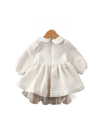 Rochie - Nadine,  Textil, Alb