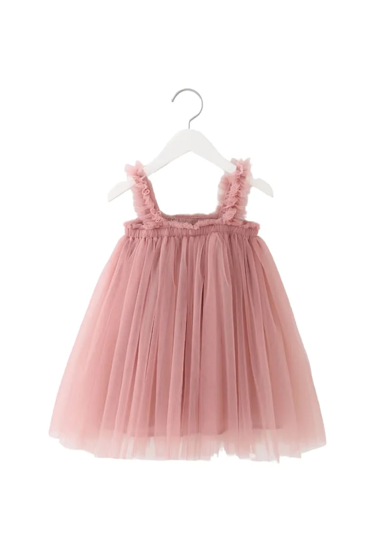Rochie de fetite,  Laura, Tul, Roz, Roz