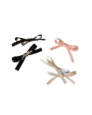 Set 6 Fundite Satin pentru Par - Accesorii Elegante si Practice pentru Fetite, Perfecte pentru Orice Ocazie