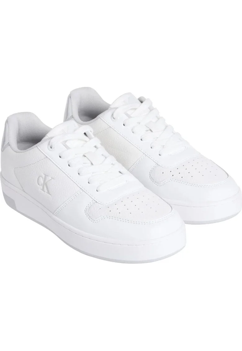Pantofi sport,  Jeans, casual, piele naturala, alb, Alb