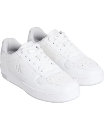 Pantofi sport,  Jeans, casual, piele naturala, alb, Alb