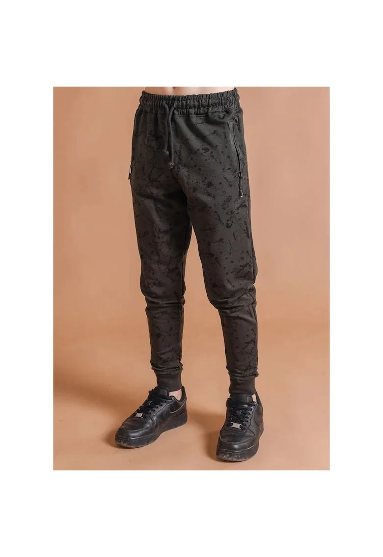 Pantaloni sport din bumbac, cu buzunare, pentru baieti, 11-12