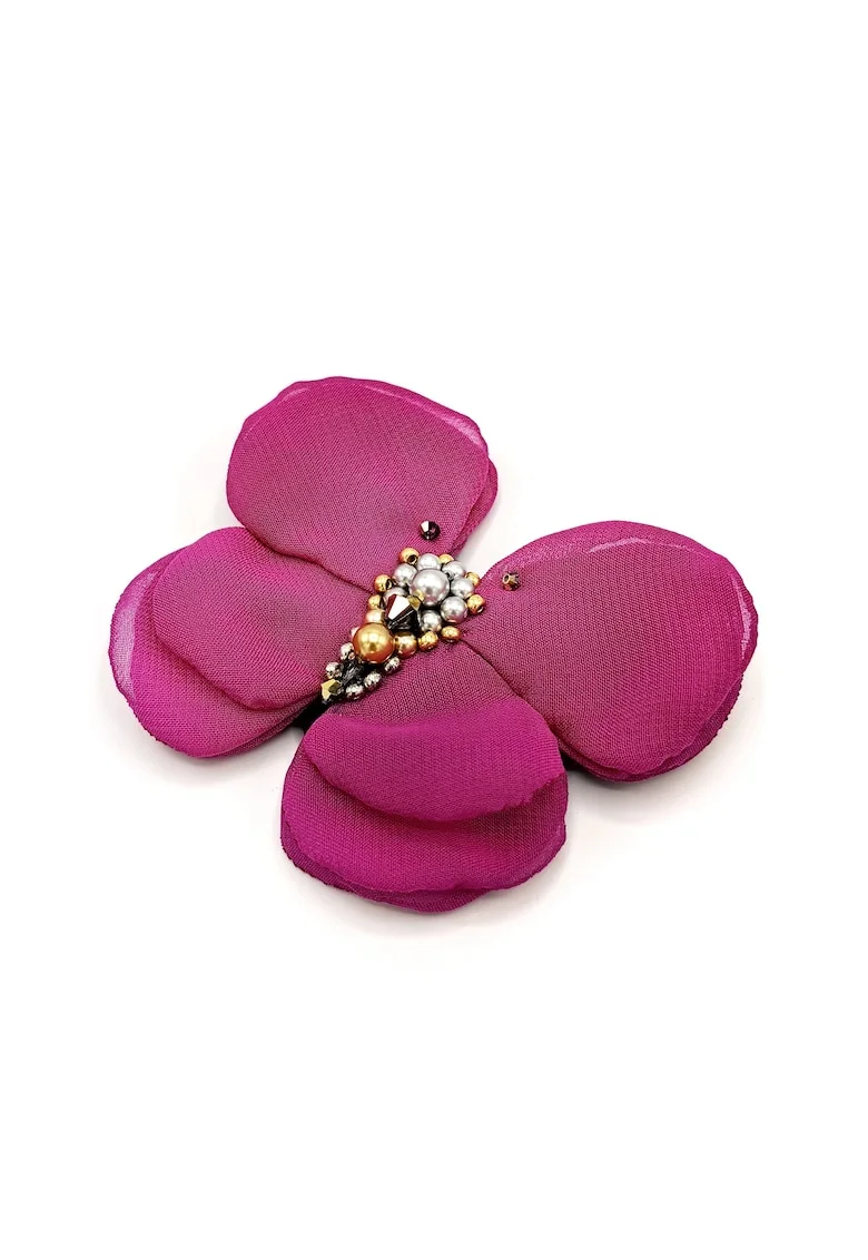 Brosa fluture din voal, Magenta