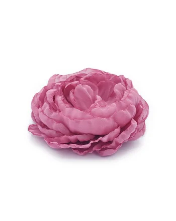 Brosa eleganta bujor,  floare mare din voal, Roz