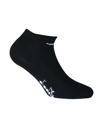 Set 3 perechi sosete unisex, bumbac, negru,