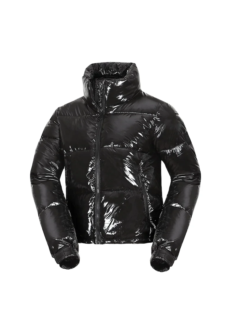 Jacheta crop cu fermoar Madilynn