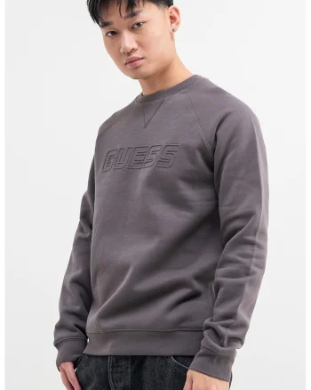 Bluza de trening cu decolteu la baza gatului, Maro taupe deschis