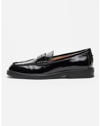 Pantofi loafer de piele Adison, Negru