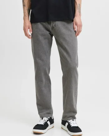 Blugi relaxed fit Chris, Gri, Gri