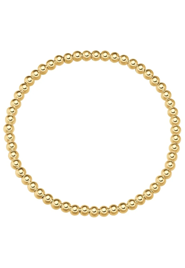 Bratara placa cu aur de 14k, Auriu