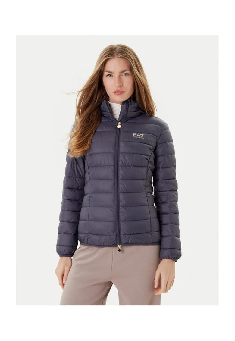 Geaca de tranzitie, Emporio Armani  gri, poliamida