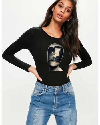 Bluza de dama neagra - Dali - Globul