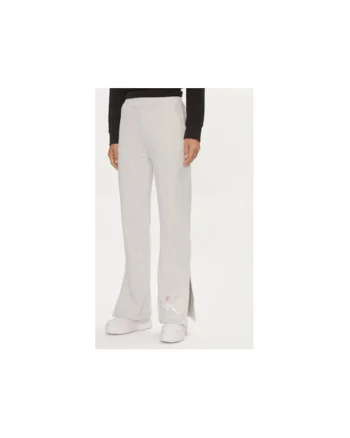 Pantaloni sport dama,  gri, bumbac organic, Gri
