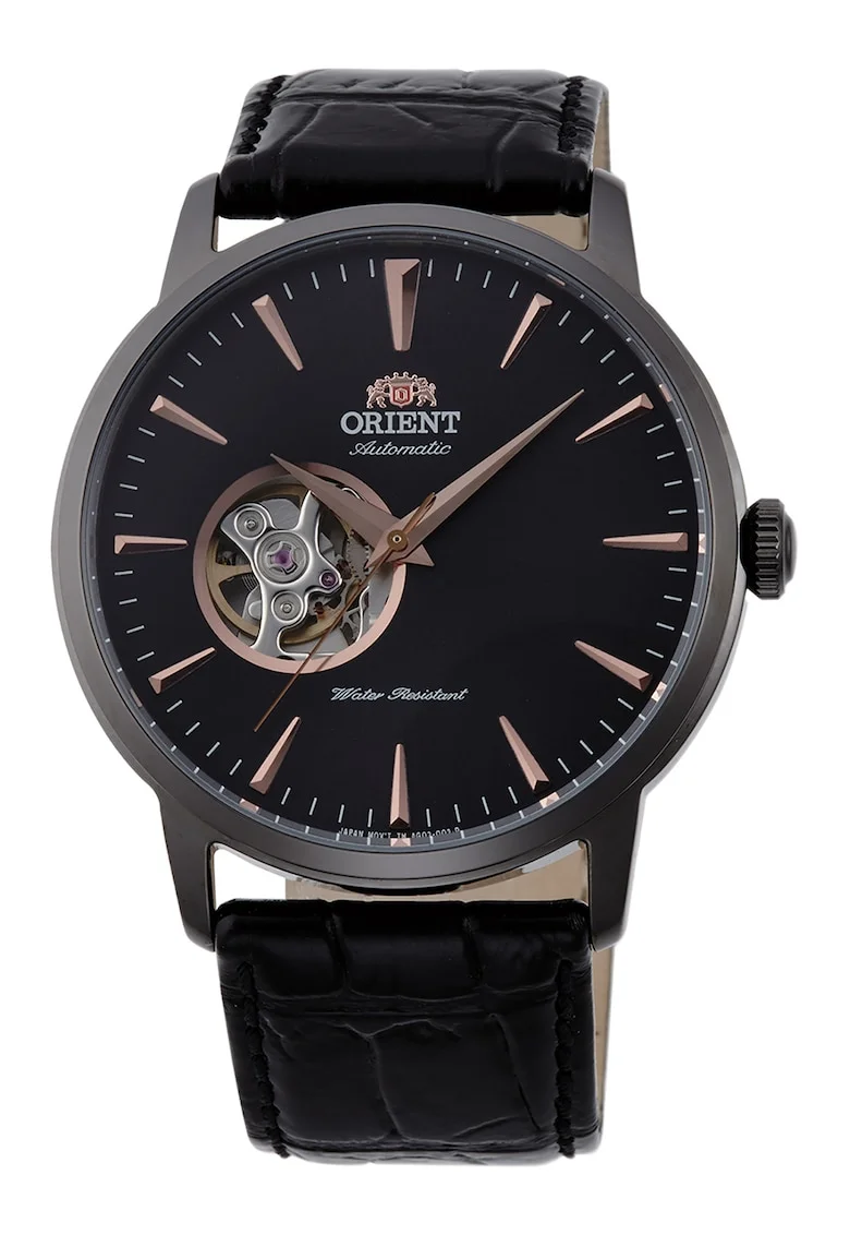 Ceas automatic de otel inoxidabil, Negru