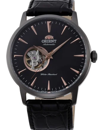Ceas automatic de otel inoxidabil, Negru