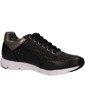 Pantofi sport dama,  Piele, Negru, Negru
