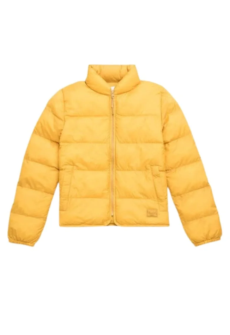Jacheta dama,  Nylon/Poliester, Galben,