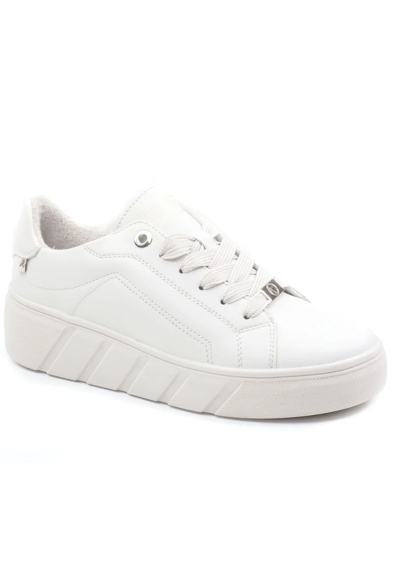 Sneakers dama W0503 80-alb-