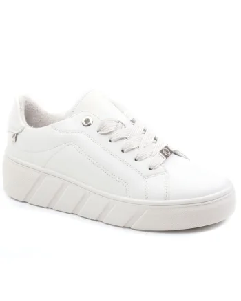 Sneakers dama W0503 80-alb-