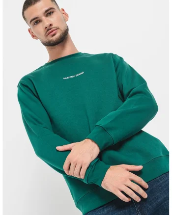 Bluza de trening cu logo, Verde