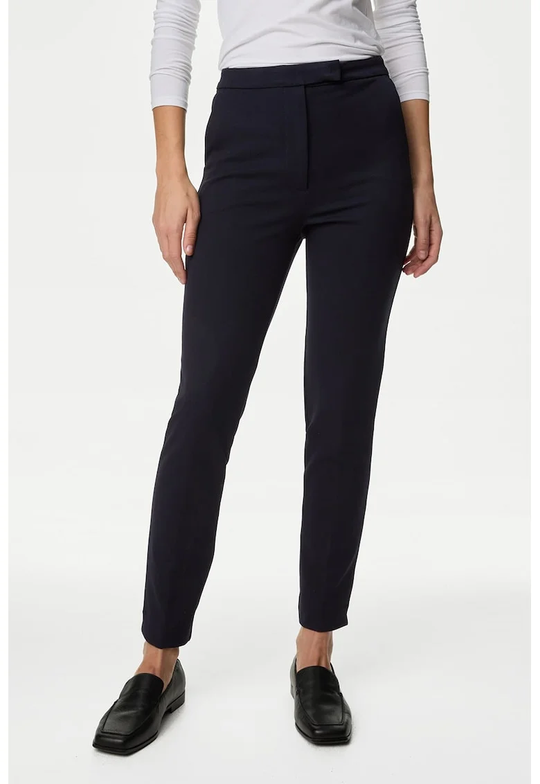 Pantaloni lungi slim fit, Bleumarin
