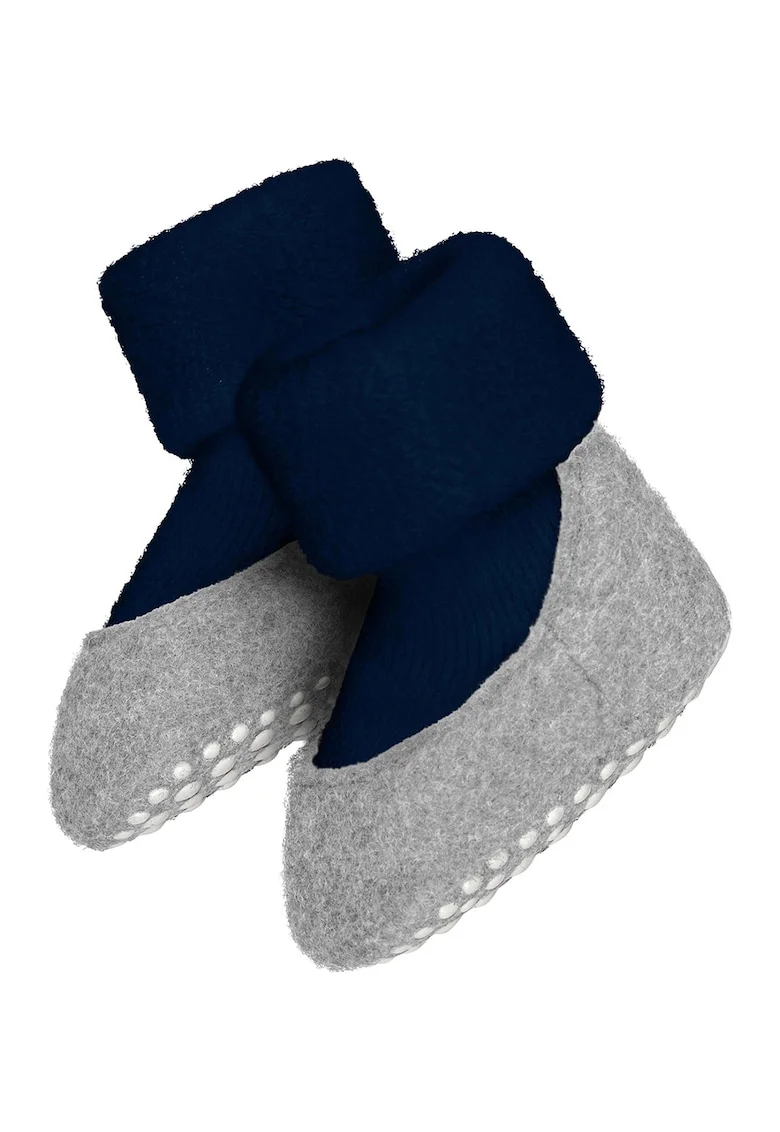 Sosete din amestec de lana Perfect Fit, Gri/Bleumarin