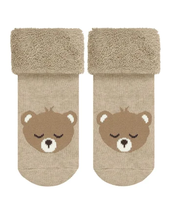 Sosete lungi Baby Bear, Bej