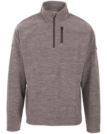 Bluza de trening cu fenta cu fermoar Farnworth, Gri carbune