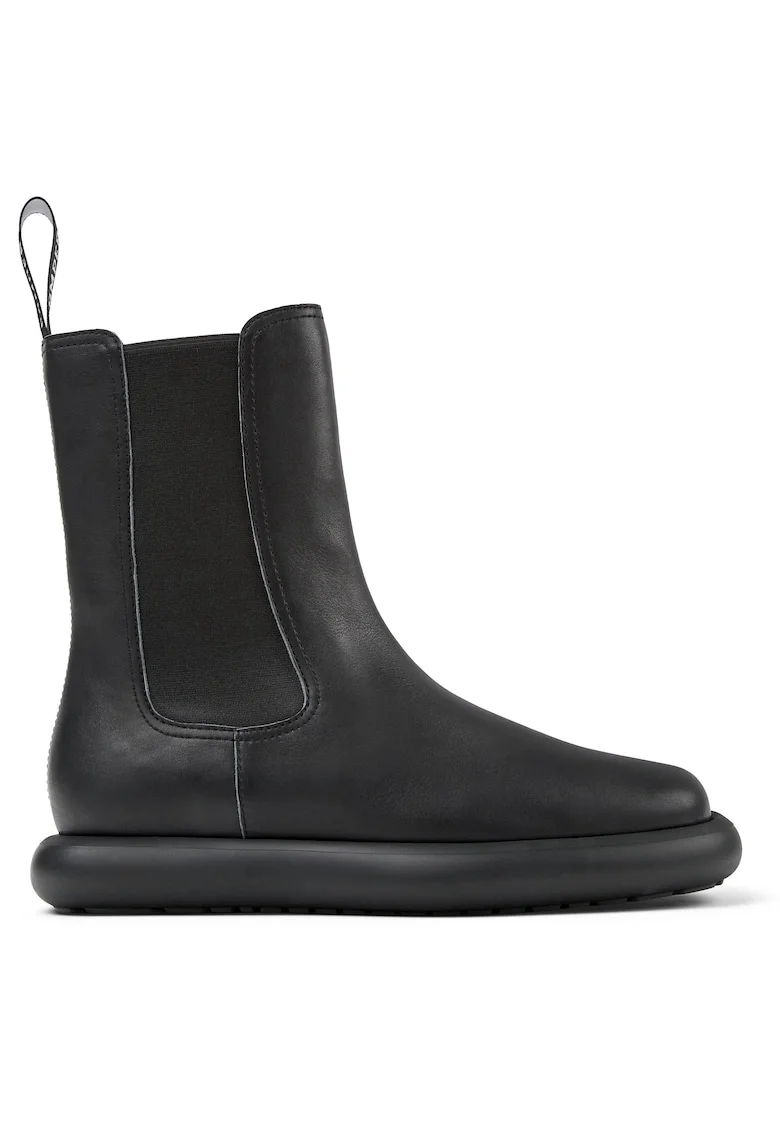 Ghete Chelsea de piele Onda 51791, Negru