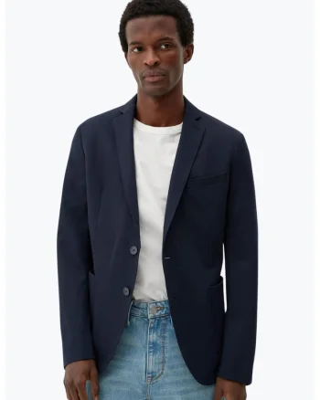 Sacou barbati cu croiala Slim fit Joog Suit bleumarin inchis, Bleumarin inchis