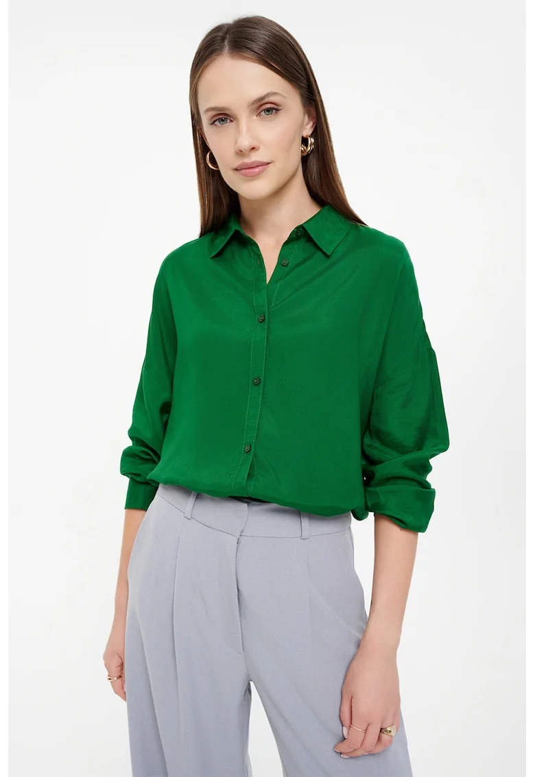 Camasa cu maneci lungi, Verde