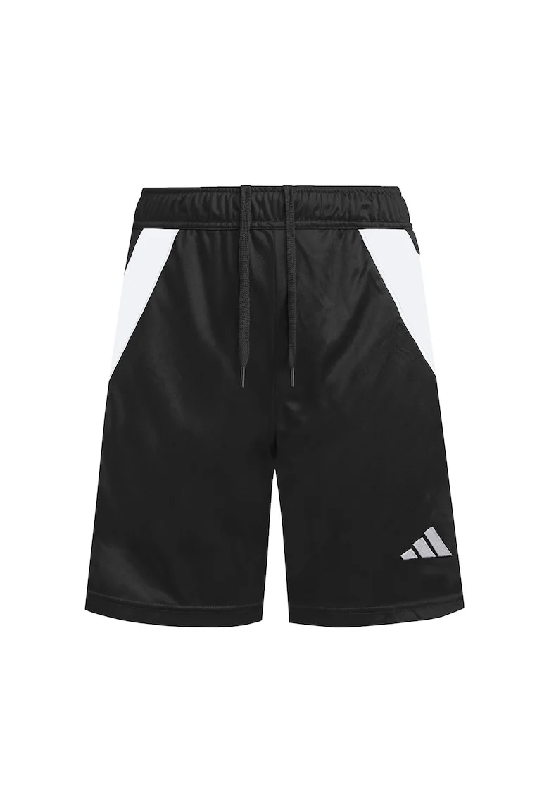 Pantaloni scurti sport din poliester cu siret