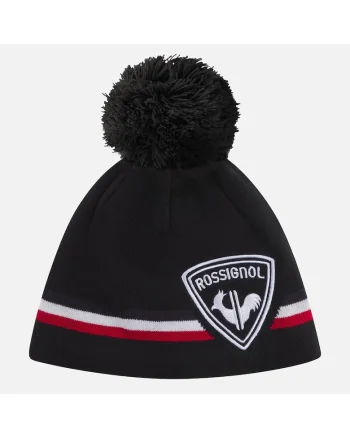 Caciula  Rooster Pompon, culoare negru, pentru barbati, marime universala