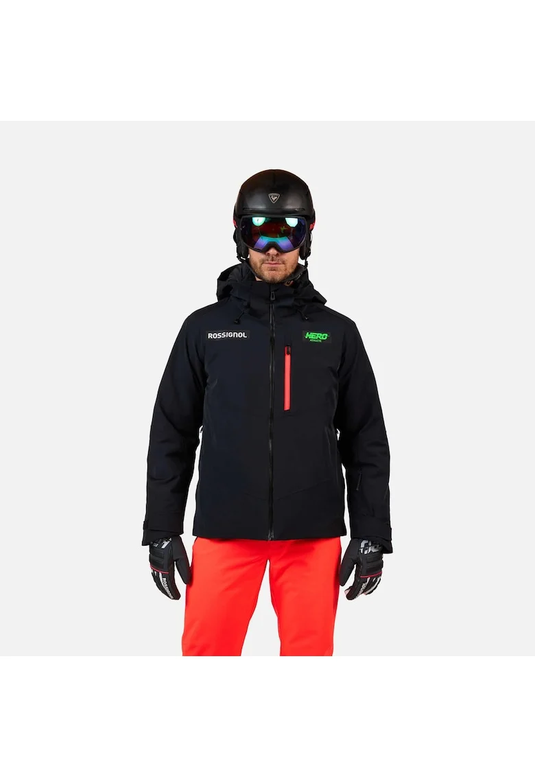 Geaca ski  HERO BLACKSIDE INSULATED JKT, negru, pentru barbati, Negru