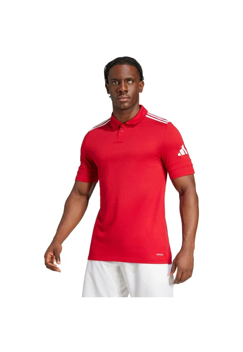 Tricou sport barbatesc, Squadr, 2 caracteristici, culoare rosu, material respirabil,