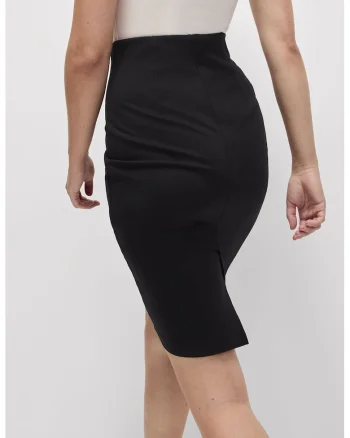 Fusta-creion mini, Negru