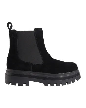 Ghete Chelsea de piele intoarsa, Negru