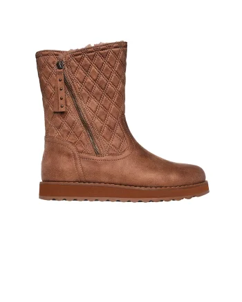 Ghete de piele ecologica Modern Comfort, Caramel