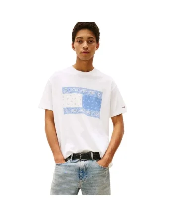 Tricou  TJM RLX PAISLEY FLAG TEEEXT-DM0DM20810-YBL