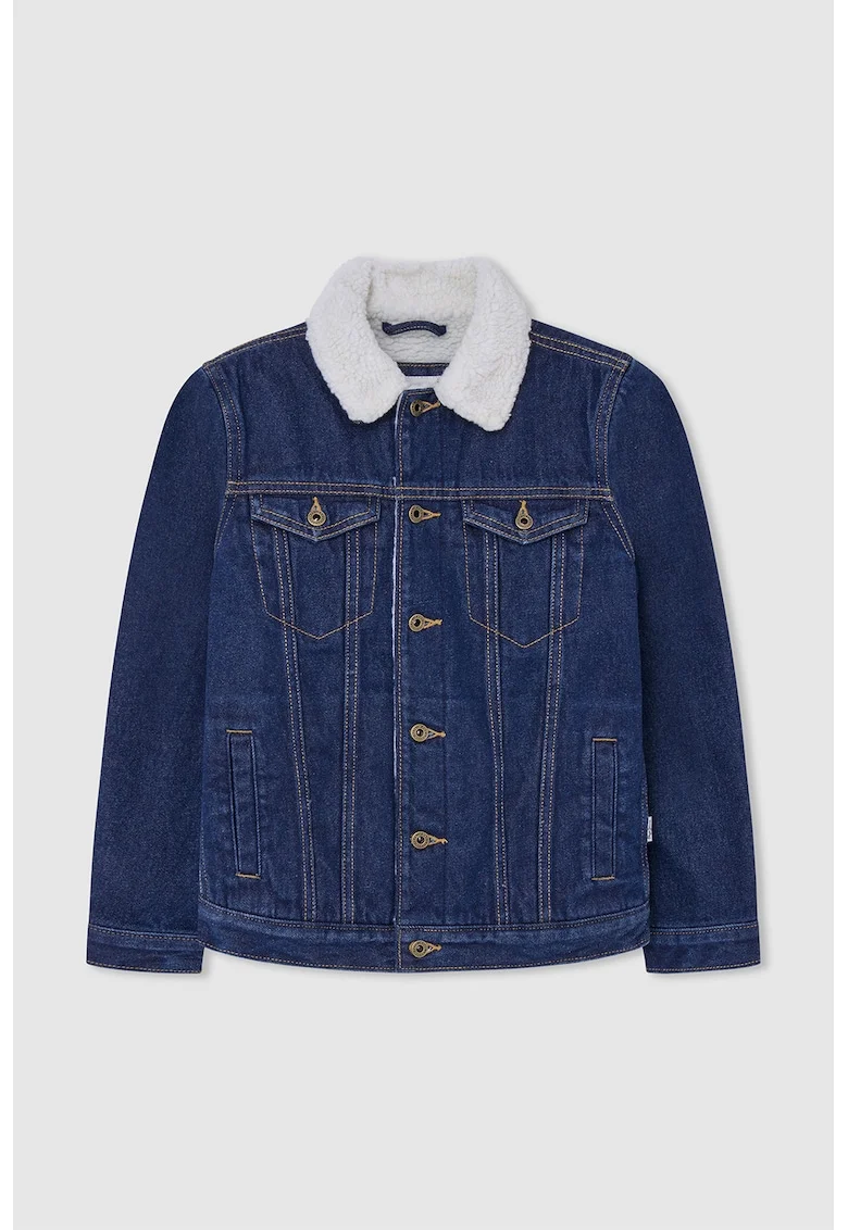 Jacheta de denim, Albastru inchis