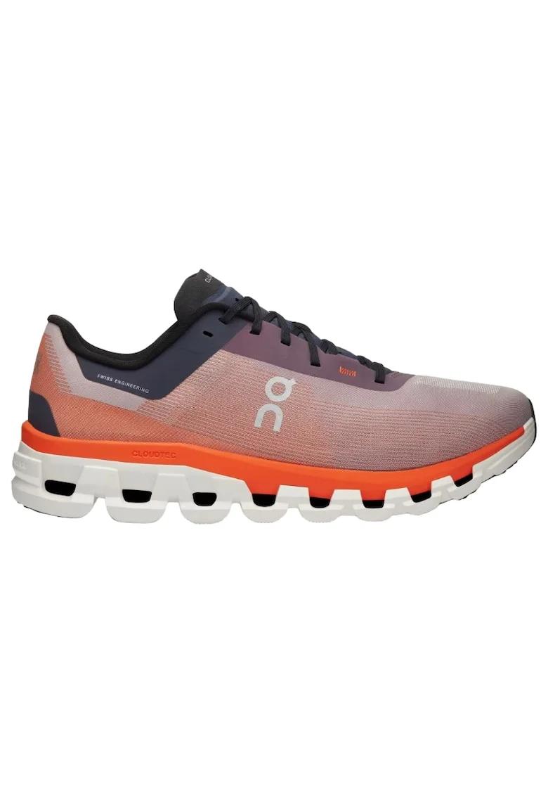 Pantofi alergare barbati  Cloudflow 4 FW 2024 Portocaliu/Bleumarin, Portocaliu