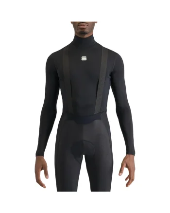 Bluza de corp ciclism barbati  Sottozero Negru, Negru